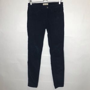 Madewell Blue Corduroy Skinny Jeans 26 x 32